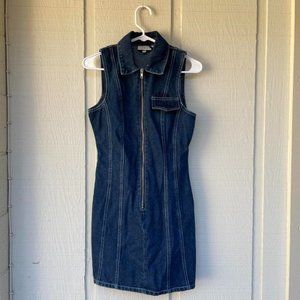 Milk It Flyer Recycled Denim Dress